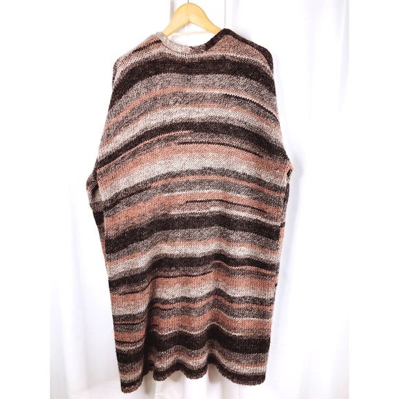 Lane Bryant Woman's 18/20 Variegated Open Cardigan - Picture 2 of 5